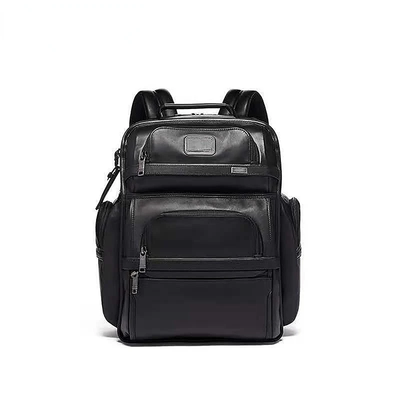 

Alpha 3 leather T-PASS business first layer cowhide backpack men's business travel computer backpack 9603578DL3