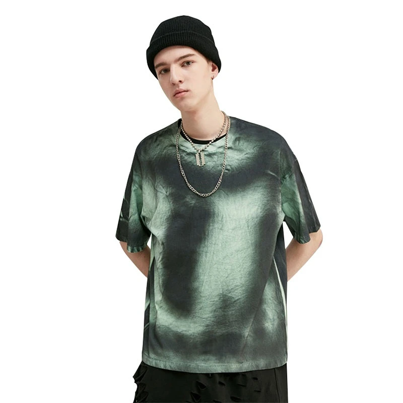 

Summer Loose 3D Funny Print T-shirt Men's Women's Pure Cotton Skateboarding Short Sleeve Print Hip Hop Street Dress Boys' Top