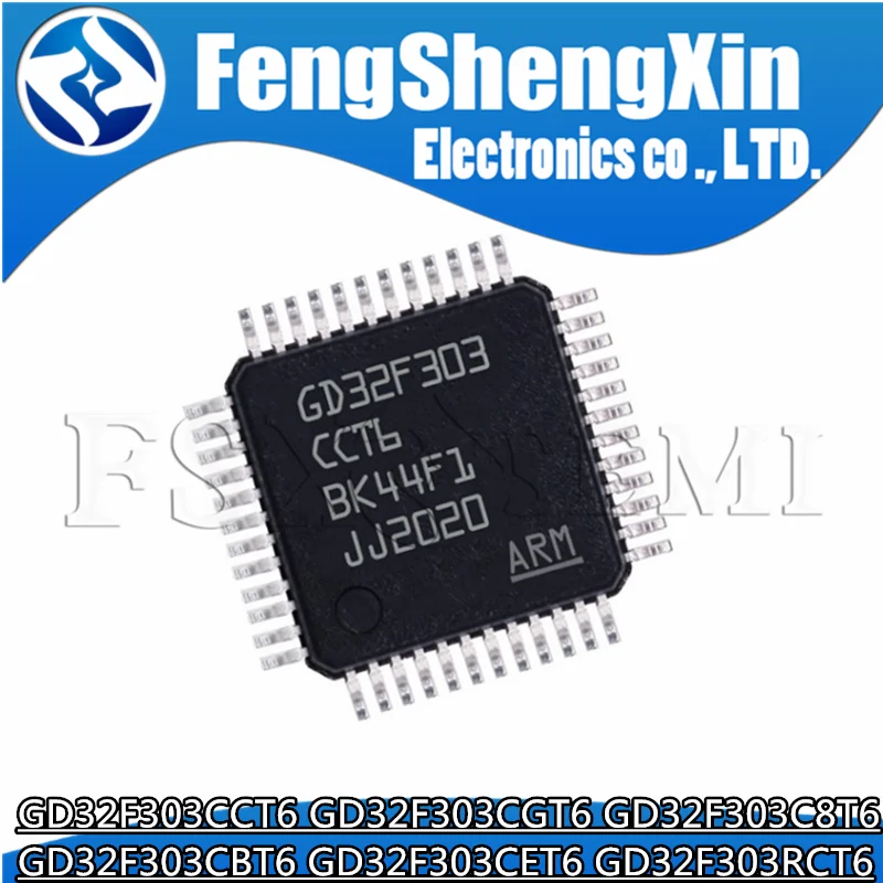 

1pcs GD32F303 GD32F303CCT6 GD32F303CGT6 GD32F303C8T6 GD32F303CBT6 GD32F303CET6 GD32F303RCT6 Chips MCU