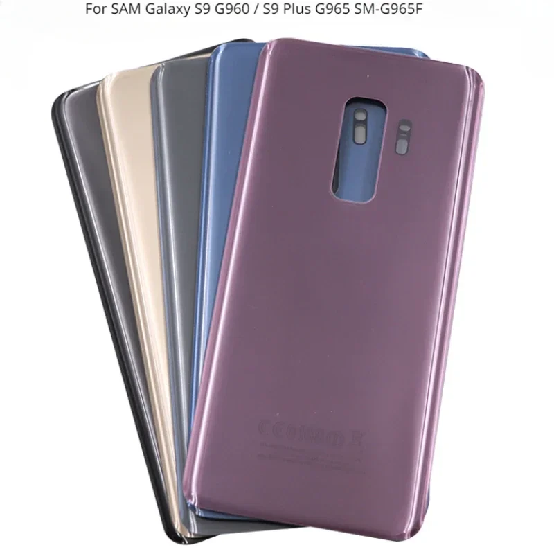 Для Samsung Galaxy S9 g960/S9 Plus g965 SM-G965F задняя крышка аккумулятора стеклянная панель корпус