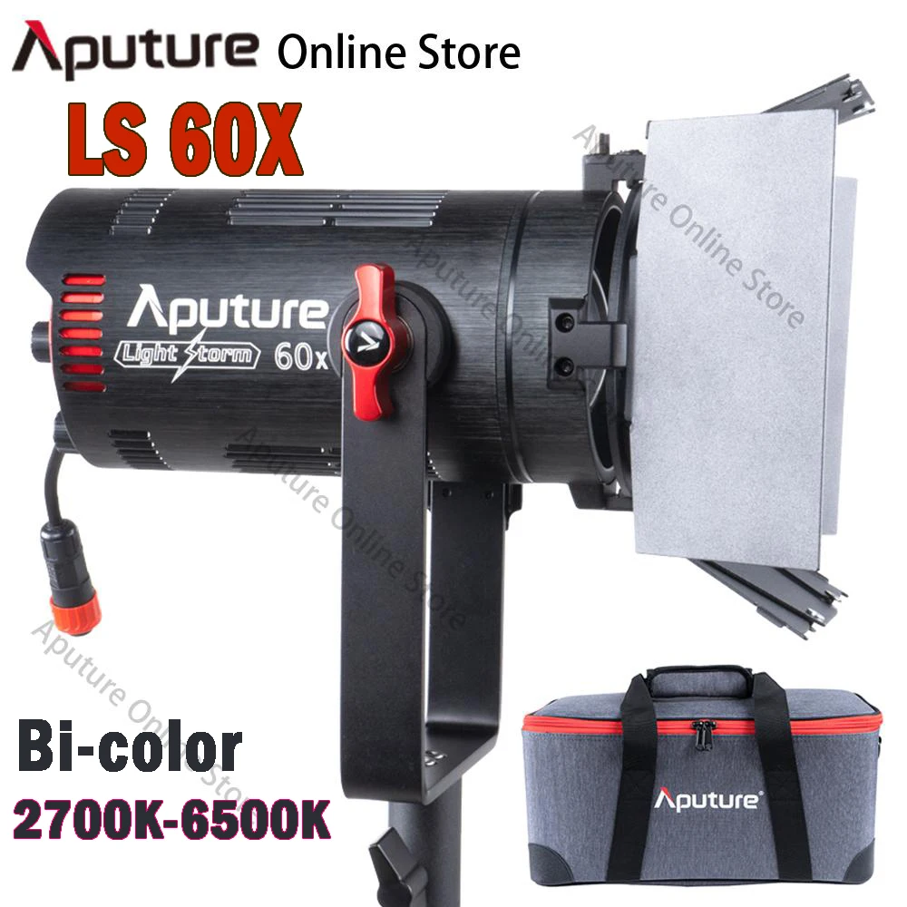 Enlarge Aputure LS 60X Photography Lighting For Camera Video Photo Light 5600K Bi-color 2700K-6500K Studio Light Lamps for Photography