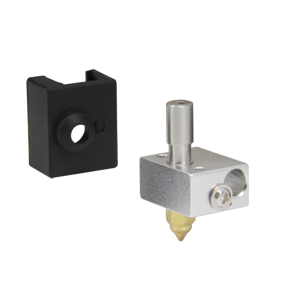 Befenybay 1Kit Extruder Heater Block Copper Nozzle Silicone Cover only used for Creality Ender 3 S1 3D Printer Befenybay 1Kit Extruder Heater Block Copper Nozzle Silicone Cover only used for Creality Ender 3 S1 3D Printer