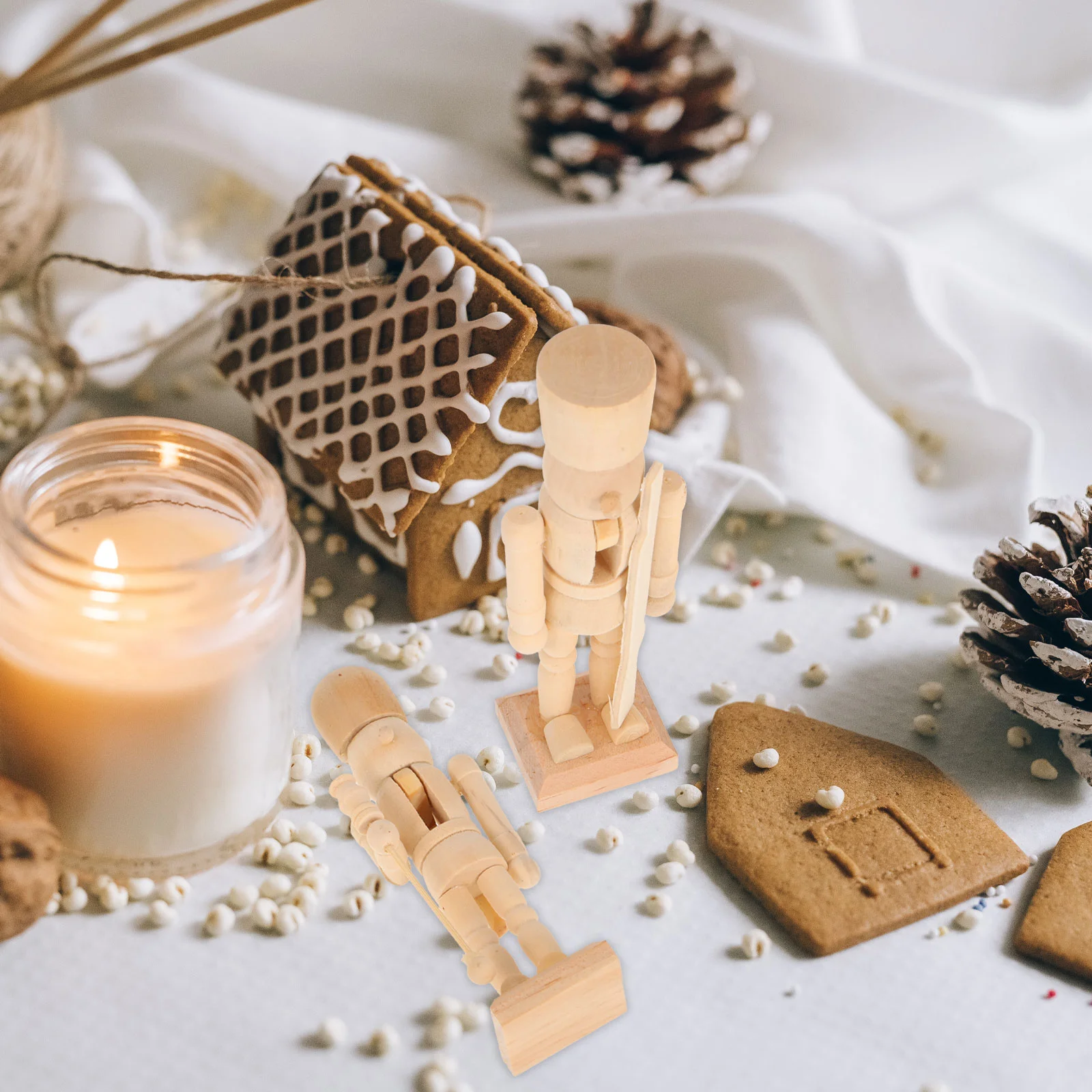 3 шт. подушка кукла белый эмбрион орех солдат детский надувной баннер на Хэллоуин