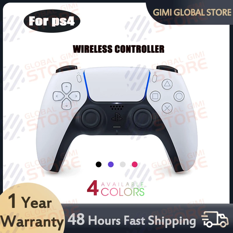

PS4 Controller Wireless Bluetooth 6-Axis Dual Vibration Sense Game Joysticks For Sony PS4 Game Console PS5 Style Pad Android