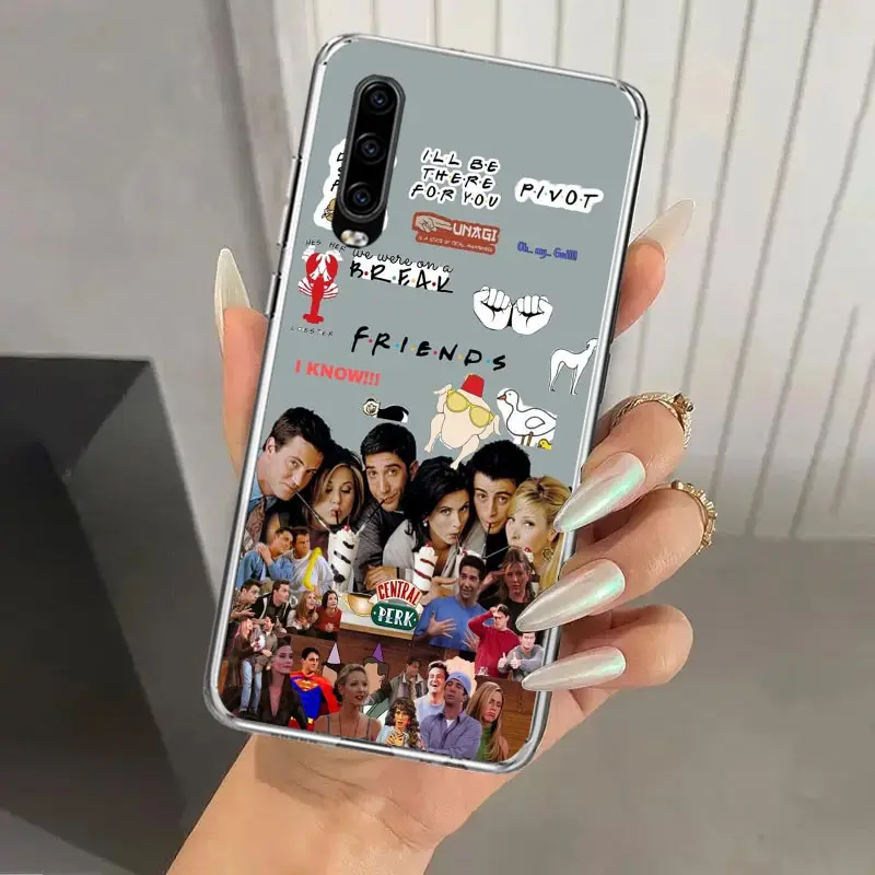 Забавный чехол для телефона с принтом друзья ТВ-шоу семьи Huawei P40 P30 P20 P10 Pro Mate 20 10 Lite