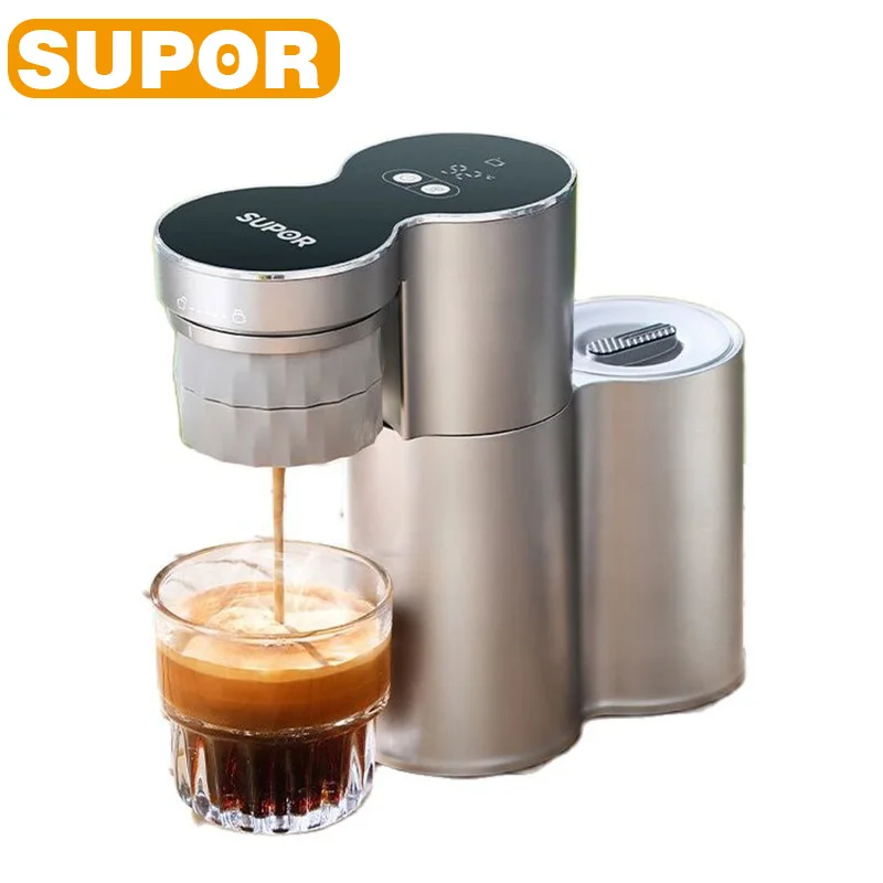 SUPOR Portable Espresso Coffee Maker 1150W Coffee Machine Pod Coffee Brewer Single Serve for K Cups and Ground Coffee