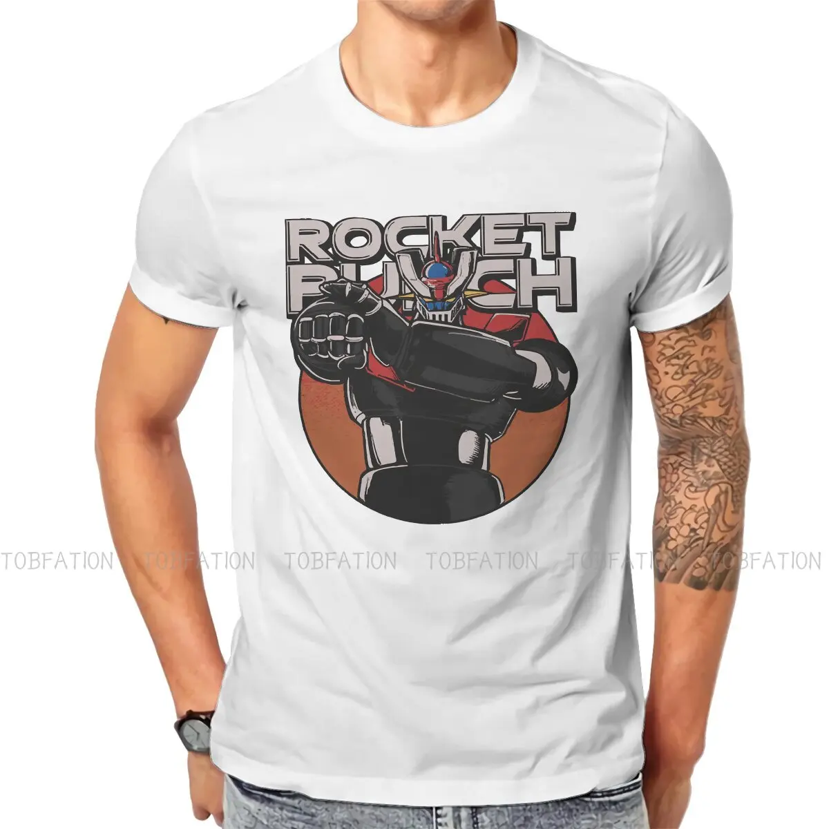 

Специальная футболка Rocket Punch, НЛО, робот, грендайзер, мазингер, размер для отдыха, стандартная футболка, футболка для взрослых