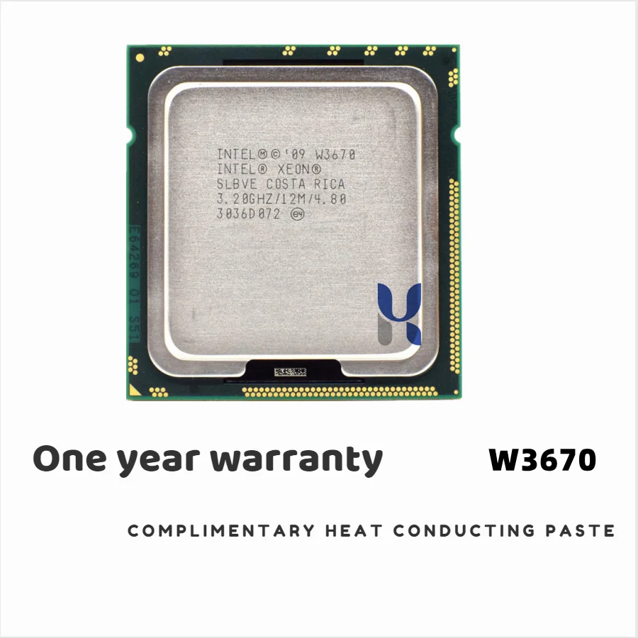 

Процессор Intel Xeon W3670 3,2-3,46 ГГц 12 МБ 6 ядер 12 потоков LGA 1366