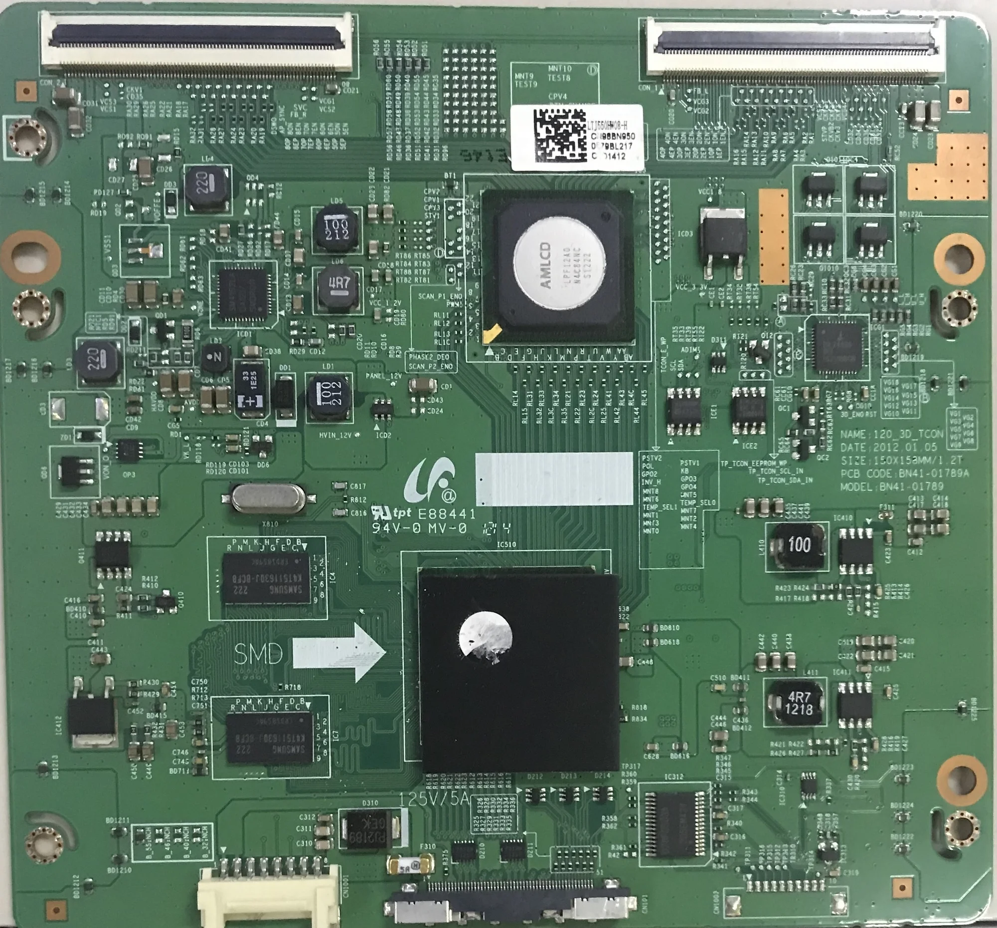 

ua46es6900j ua55es6100j logic board bn41-01789a