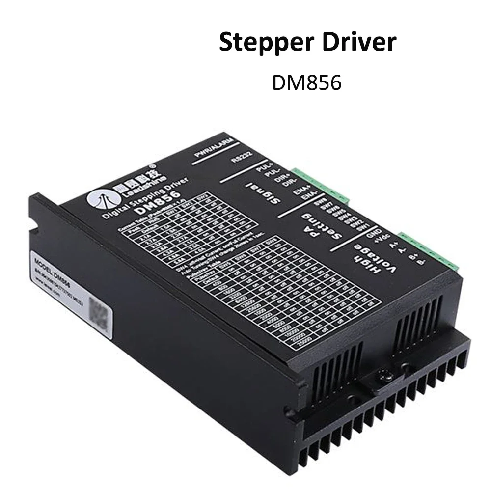 Двухфазный шаговый драйвер Leadshine DM856 20-80 В переменного тока 0 5-а