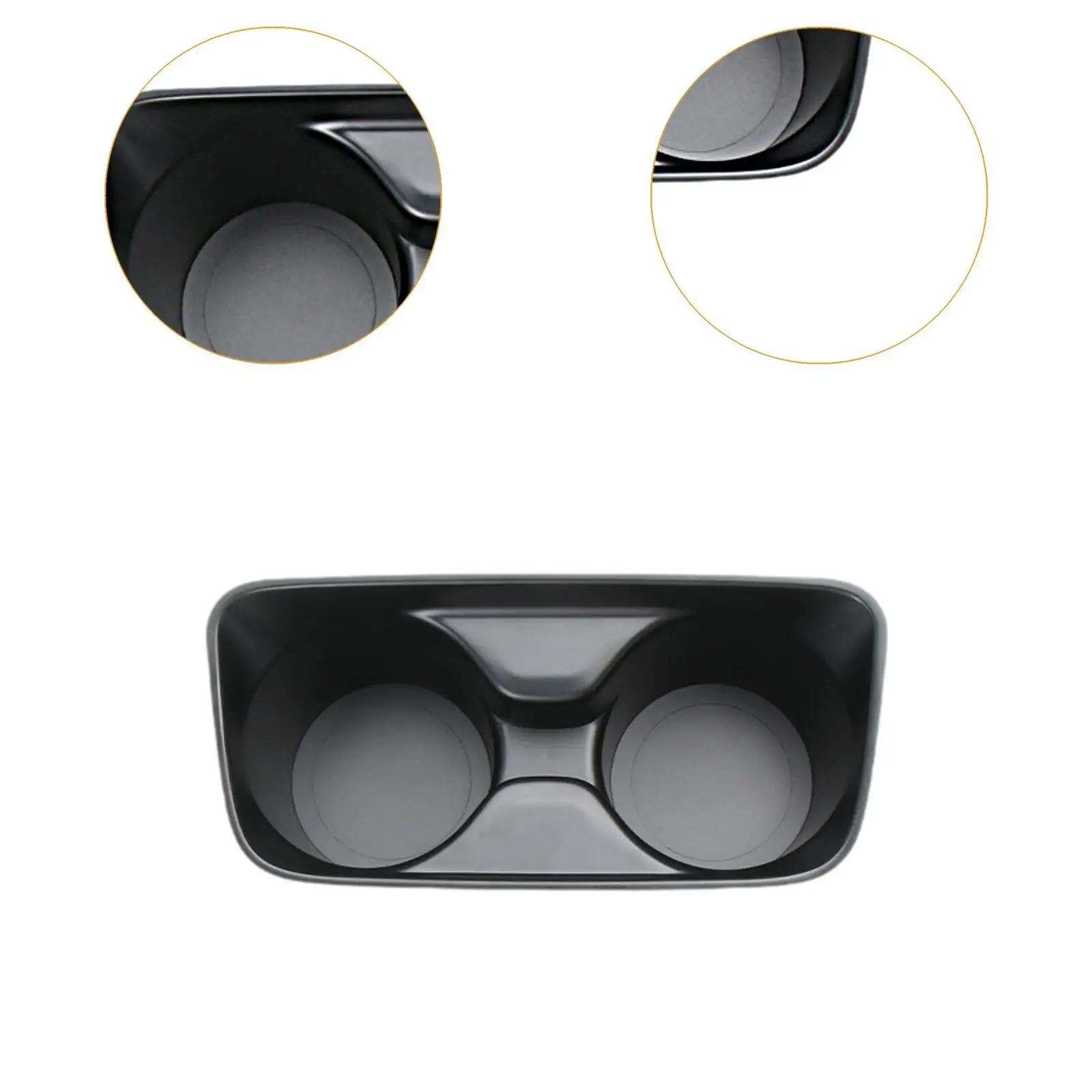 51169218925 Вставка подстаканника для BMW F32 F33 F36 2013-2015 Черный