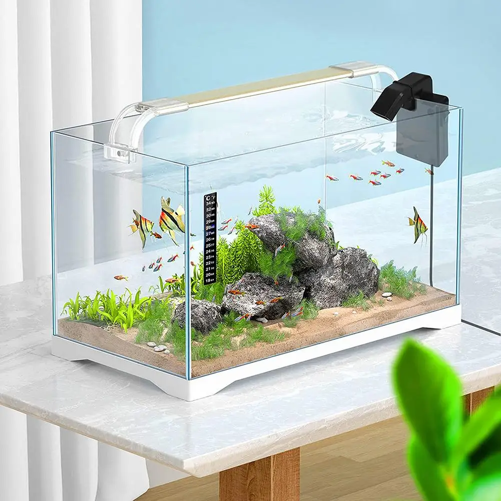 

NEW Mini Cooling Fan Usb 2-speed Adjustable Energy Saving Temperature Controller For Fish Tank Aquarium