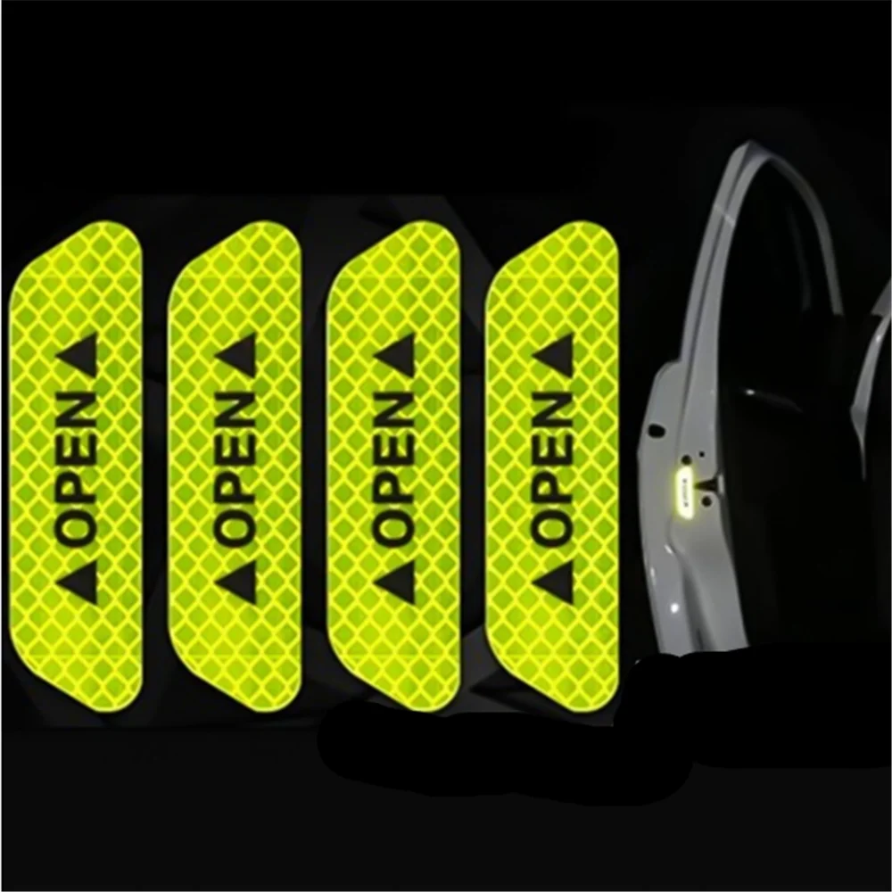 

Автомобильные светоотражающие полосы, предупреждающие наклейки для Renault Megane 2 3 Duster Logan Clio 4 3 Laguna 2 Sandero Scenic 2 Captur