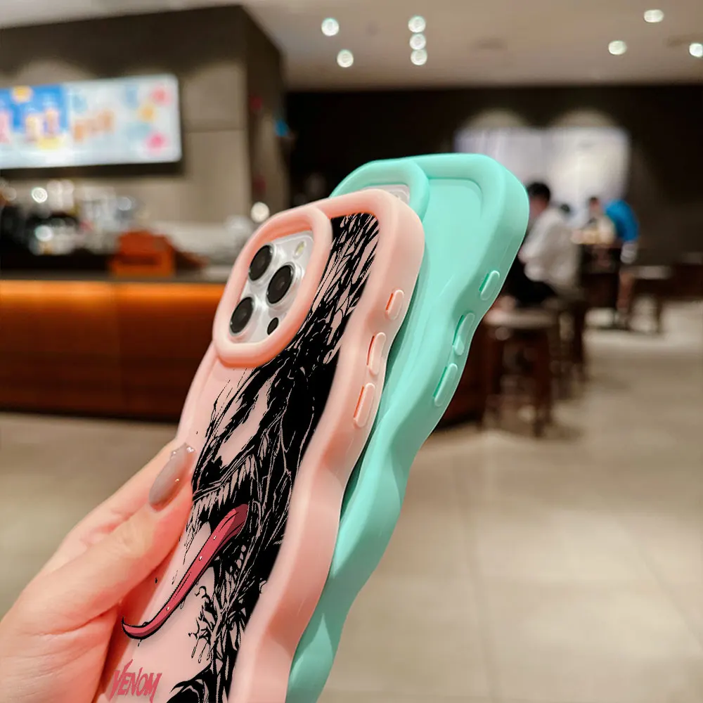 Чехол с принтом &quotЧеловек-паук&quot &quotЖелезный человек&quot &quotВеном&quot