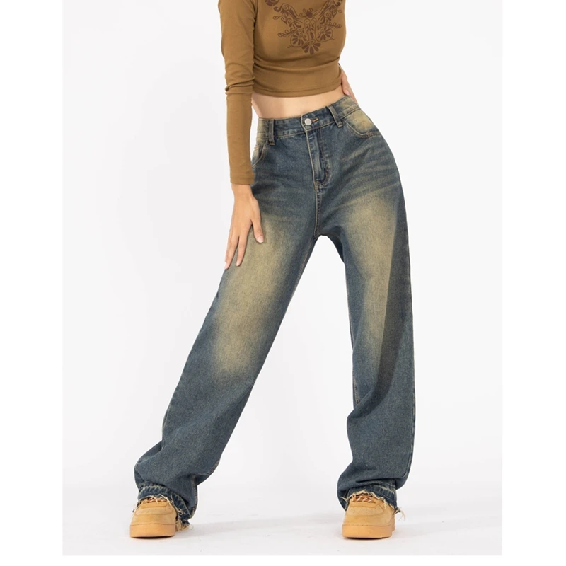 Женские джинсы с высокой талией |