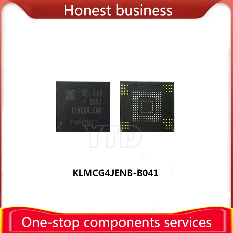 

1 piece KLMCG4JENB-B041 100% quality 100% working EMMC BGA 64G chip font mobile phone hard disk memory KLMCG4JENB
