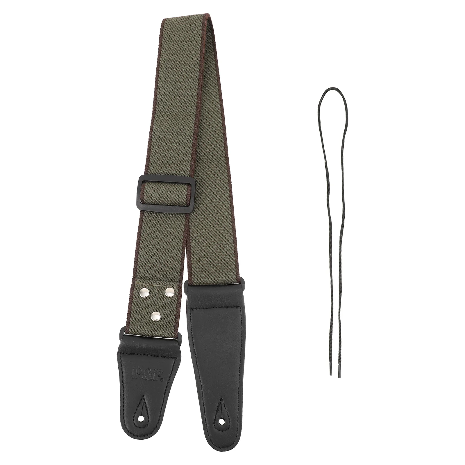 

1 Pc Cotton Portable Guitar Strap Durable Guitar Strap Instrument Trap (Green)