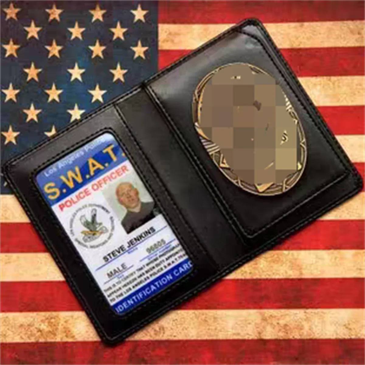 Персонализированная Индивидуальная сумка для карт металлический значок Thunderbolt