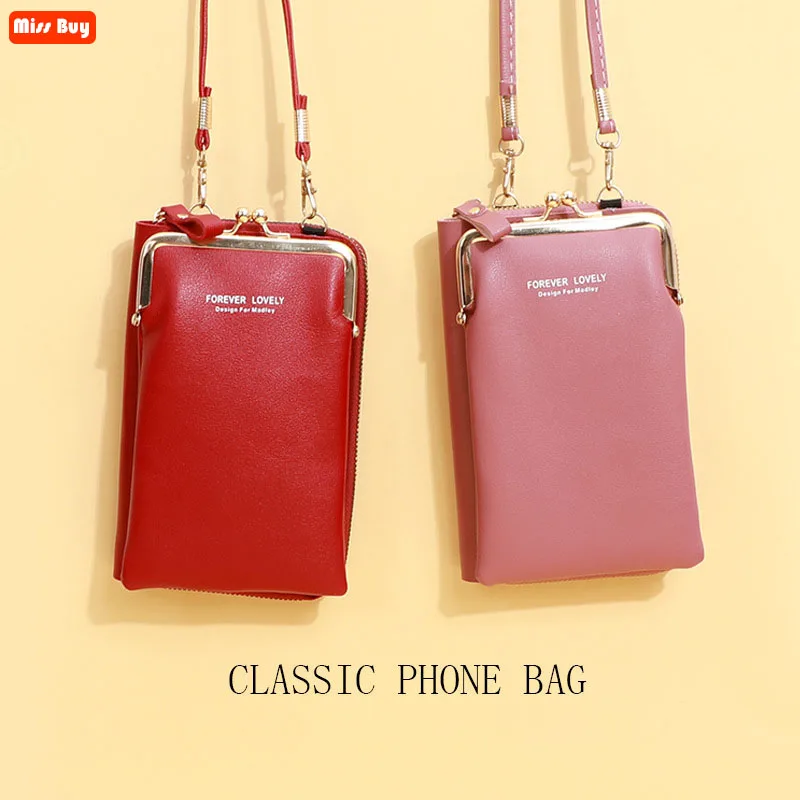 

Multifunction PU Leather Universal Phone Bag For iPhone /Xiaomi/samsung/huawei Case Clutch Bolsas Ladies Phone bag Purse Handbag