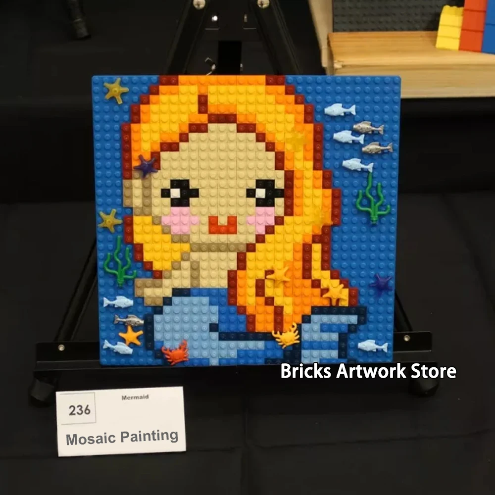 S Diy Creative Gifts 32x32 Dots Baseplate Building Blocks To