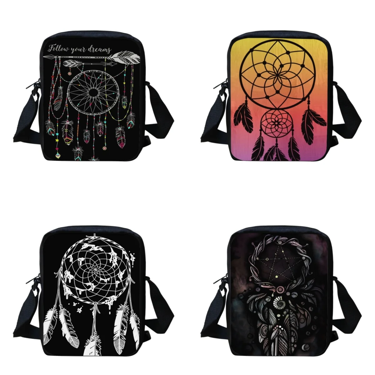 

Dream Butterfly Messenger Bags Mini Women Handbags Fashion Portable Satchel Bookbags for Girls Casual Crossbody Bag Shoulder