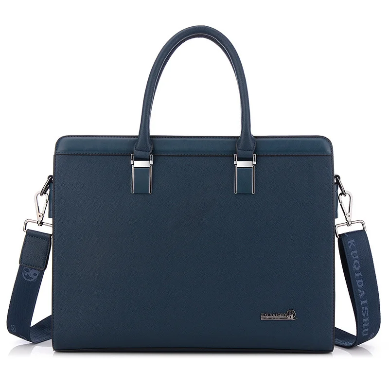 New Design Man Computer Handbag Business Affairs Briefcase genuine leather laptop messenger office bags for men free shipping