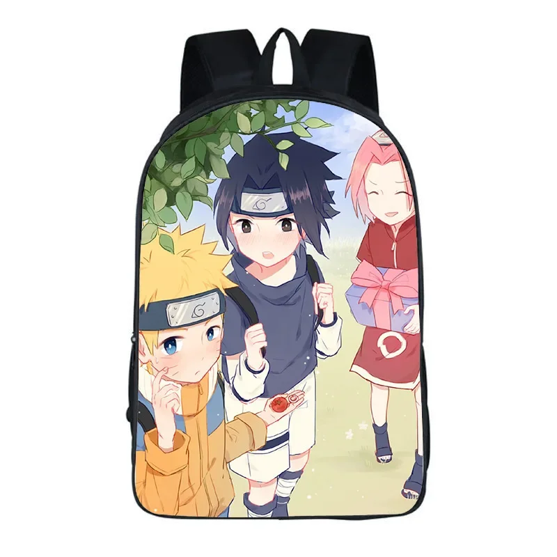

Backpack Naruto Anime Cartoon Schoolbag Primary School Students Burden-reducing Backpack Birthday Gift for Girls Kids Boys