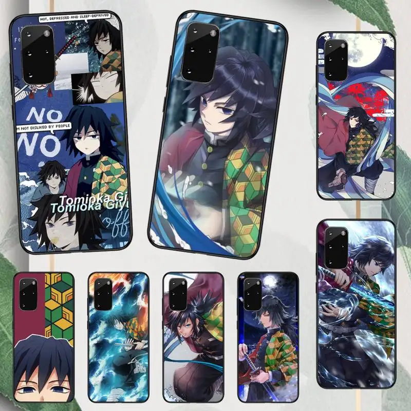 

Tomioka Giyuu Demon Slayer Phone Case For Samsung galaxy A S note 10 12 20 32 40 50 51 52 70 71 72 21 fe s ultra plus