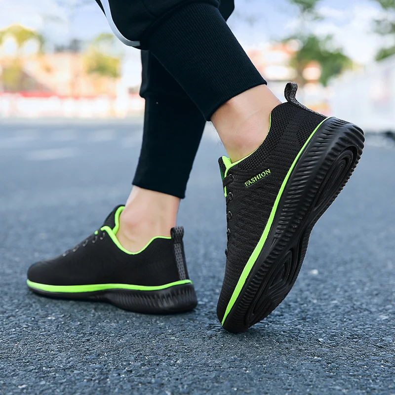 Men Casual Shoes 2023 New Pattern Athletic Jogging Sneaker Mesh Breathable Anti-skid Shoes for Women Zapatillas De Deporte