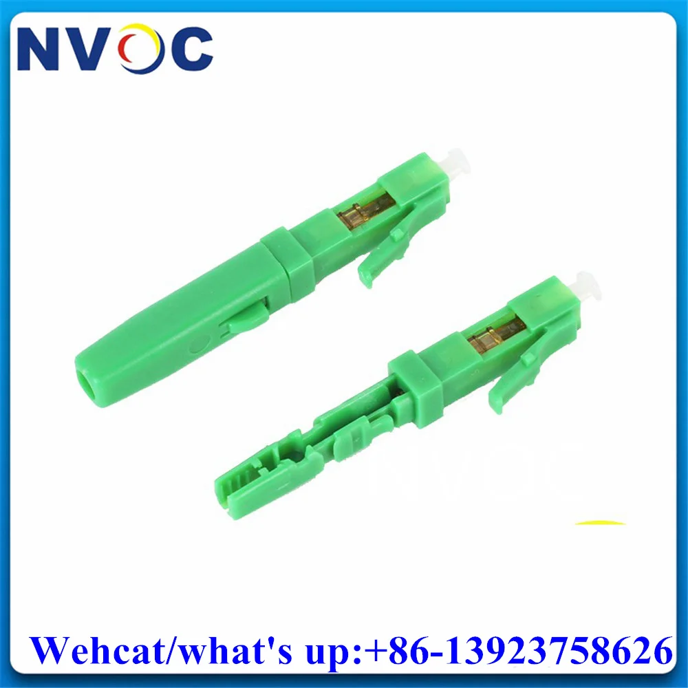 

100Pcs LCAPC 3.0mm Fast Connector Single-mode Fiber Optic Quick LC/APC Embedded Type FTTH Fibre