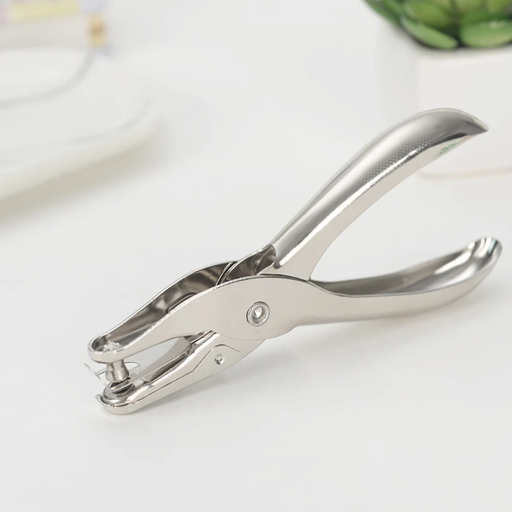 

2PCS Metal 1-8 Sheets Single Hole Punch for Design Crafts Home Use