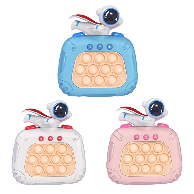 

Light Up Puzzle Toy Electric Handheld Game Console WhackaMole Push Bubble Toy