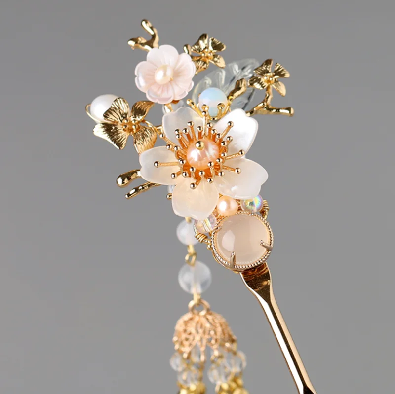 

Hanfu Hairpin Women Headdress Vintage Hair Sticks Cosplay Hairpin Hair Crown Headwear Hanfu Accessories For Women