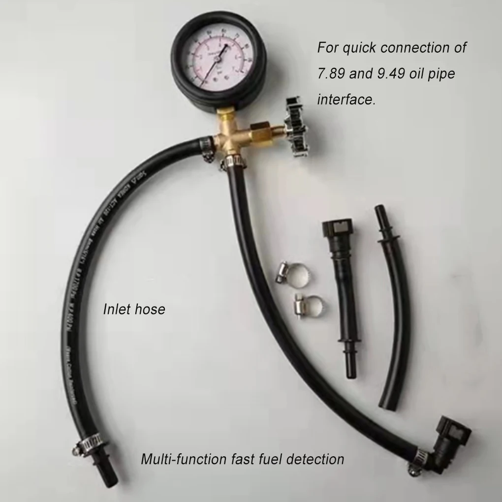 

Pressure Gauge Injection Pump Metal Plastics Handy Installation Gas Tester