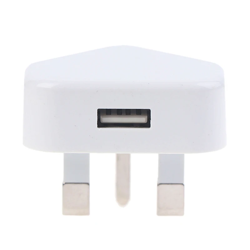 Быстрое зарядное устройство USB 5 В/1 А 1 порта 3-контактный адаптер для вилки