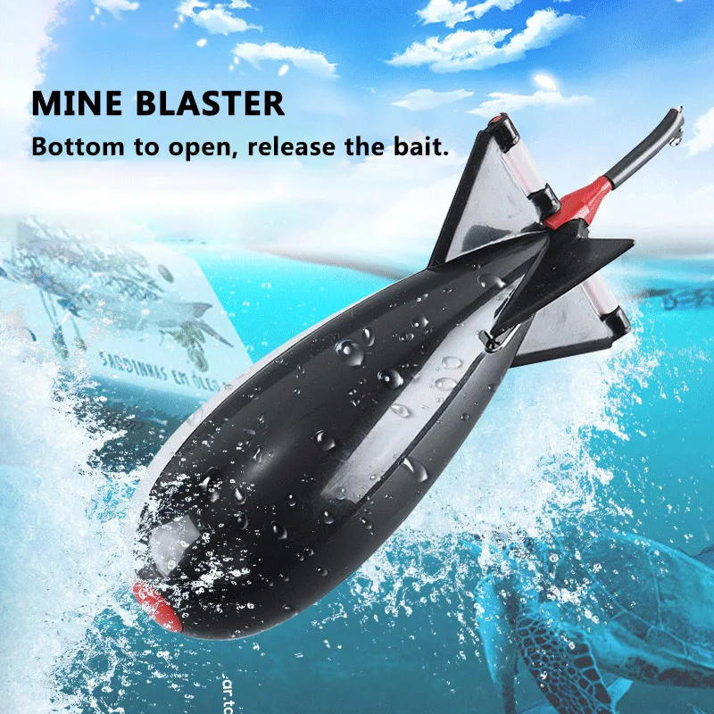 

Carp Fishing Rockets Bomb Spomb Fishing Tackle Rocket Feeder Float Attract New Floating Bait Container Fishing Tools