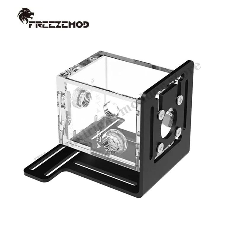 Акриловый квадратный резервуар для воды FREEZEMOD длиной 80-360 мм прозрачный основной