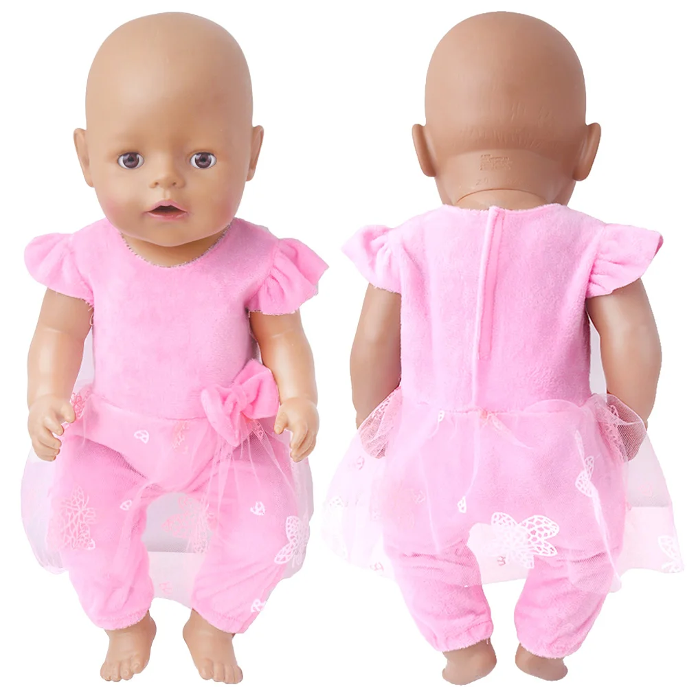 

Аксессуары, мини-платье с бантом для ребенка 43 см, повседневная домашняя одежда для новорожденных, 18-дюймовая американская кукла, игрушка «сделай сам» для девочек, подарки
