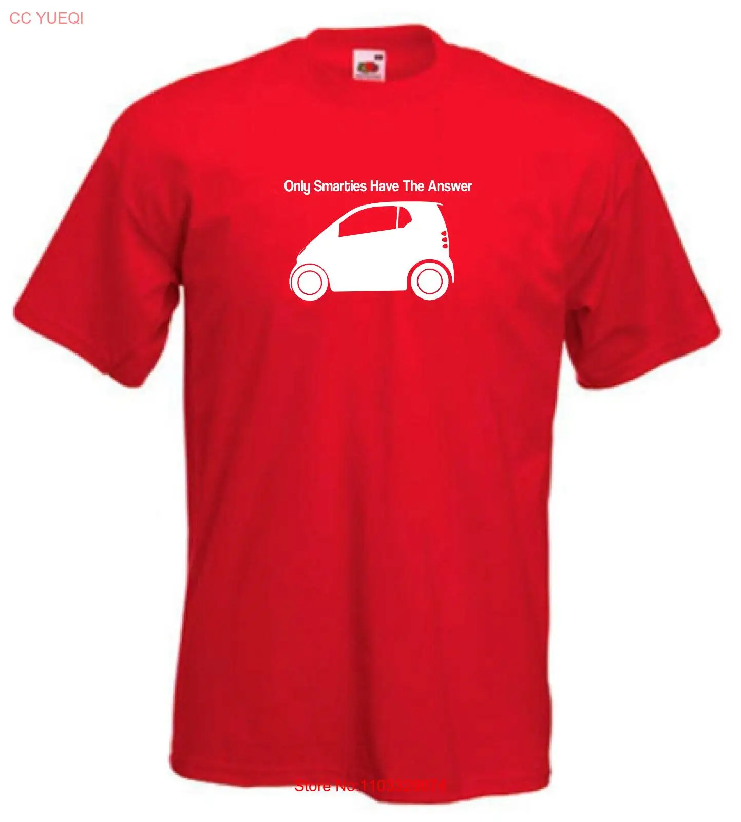 Только в SMARTIES есть ответ-футболка вдохновленная Smart Car-отличная идея для подарка