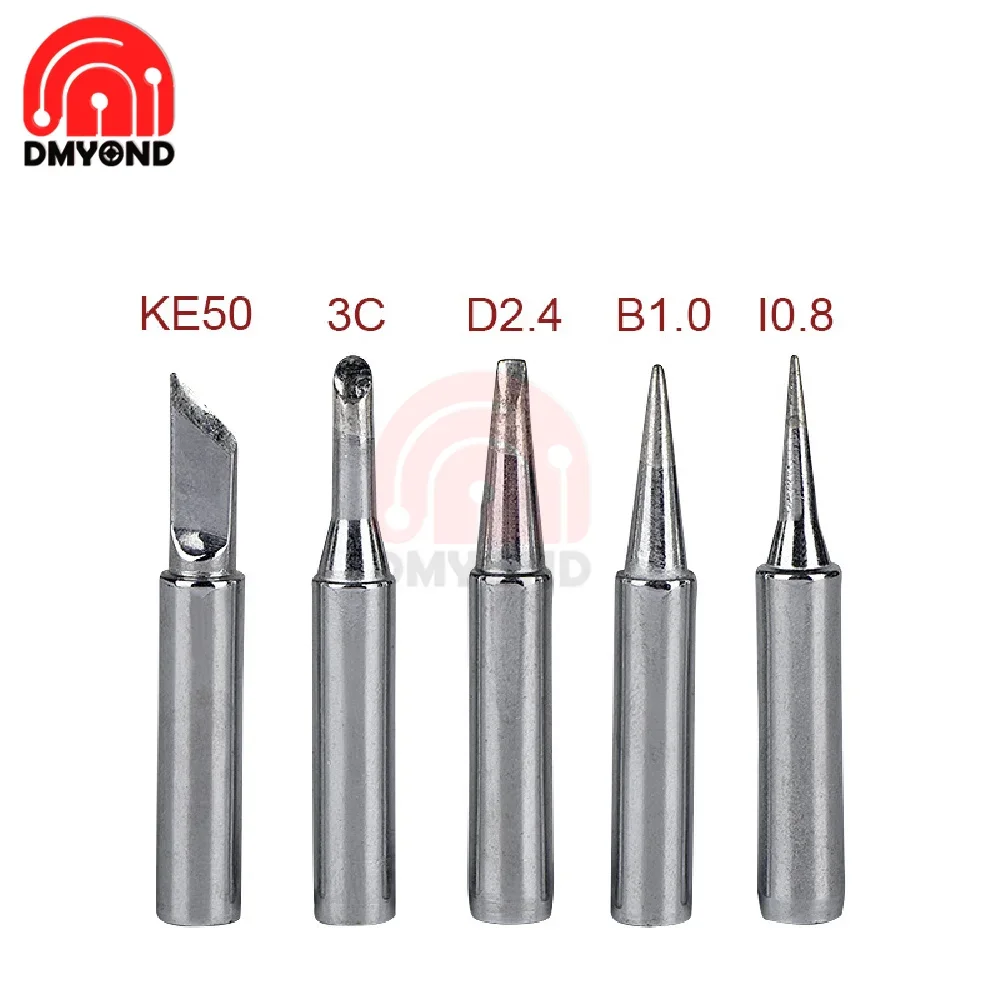 

Набор наконечников для паяльника, 5 шт., наконечники для электропаяльника из чистой меди, 900 м, внутренние наконечники для горячего электрического паяльника I + B + K + 2.4D + 3C паяльник паяльная станция сварка