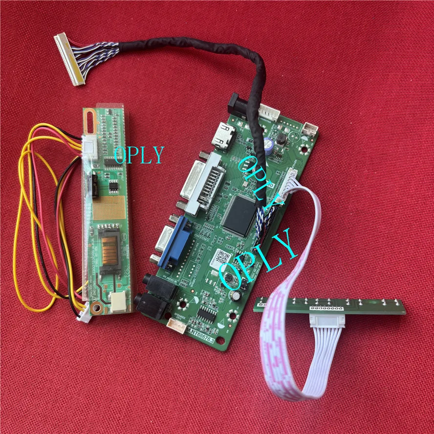 Фото HDMI-совместимая плата контроллера DVI VGA для LP154WU1 LP154WU1-A1 LP154WU1-A1K3 LP154WU1-TLA1/TLA2 DIY 1920X1200 ЖК-панель 15,4 дюйма №1