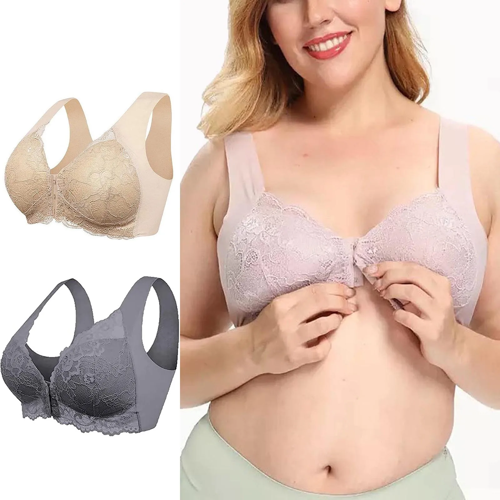 

2pcs/lot Latex 4.0 Underwear Seamless Women Push Up Sexy Padded Bra Wire Free Plus Size Lingerie Plus Size Latex Bra Seamless