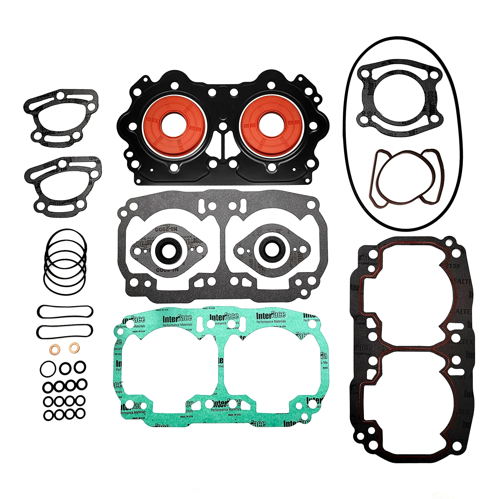 Motorcycle TOP END GASKET Gasket Set Kits for Sea-Doo SeaDoo  951