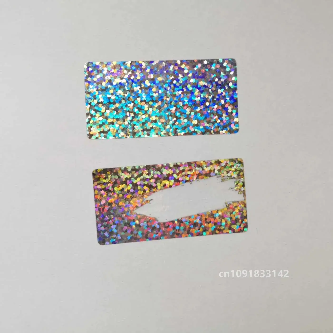 Shengshijie 25x50 мм 50 шт./упак. Наклейка с защитой от царапин точечный Лазер 1*2 &quotдля