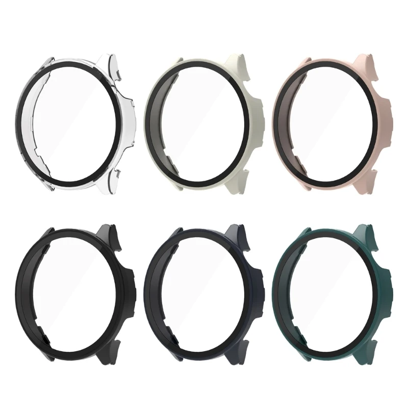 

QX2B Full Protective Cover For Watch S1 Pro Waterproof Screen Shell Frame Smartwatch One-piece Housing Glass Film Accessories