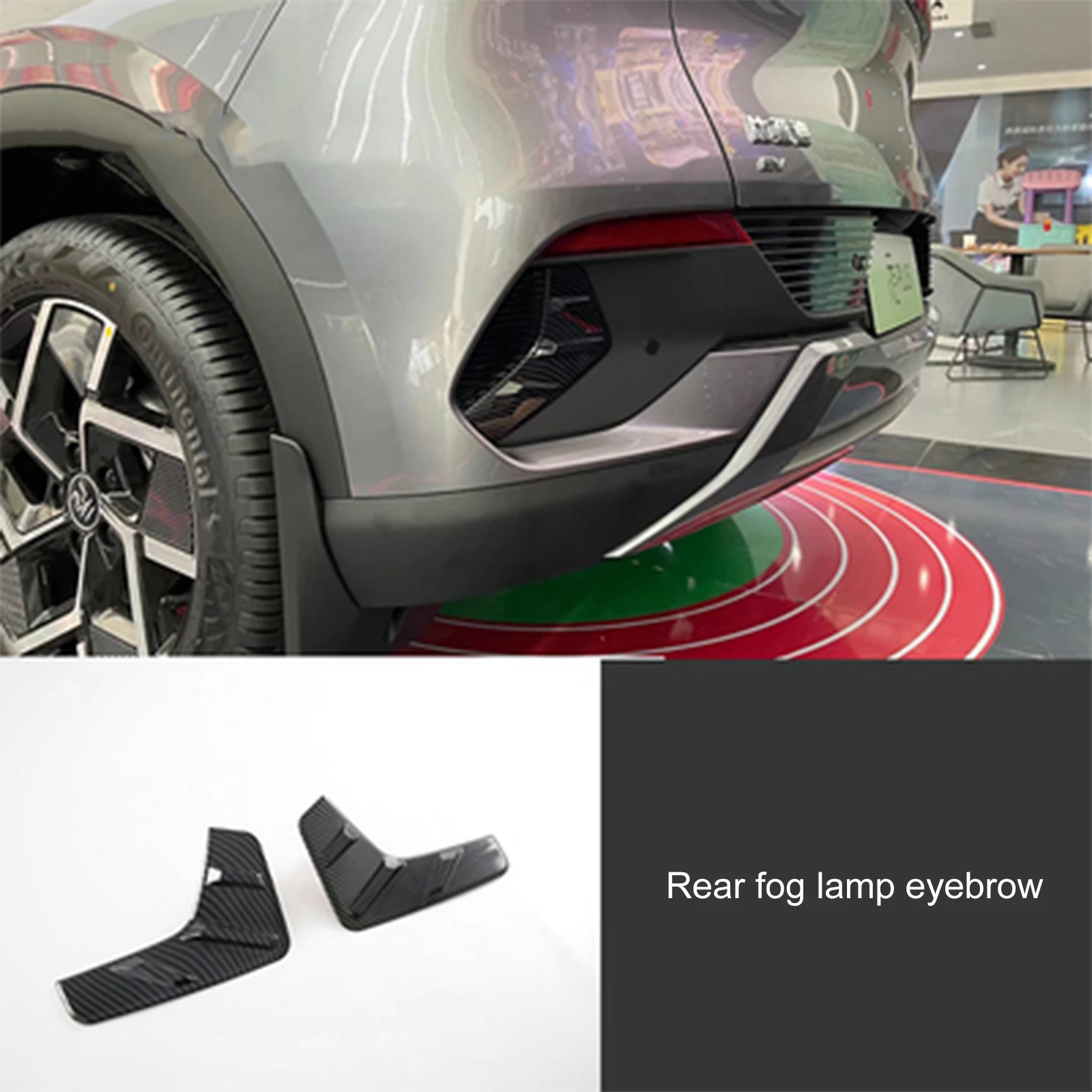 

2 шт., передняя противотуманная фотовспышка для BYD Atto3 yuan plus
