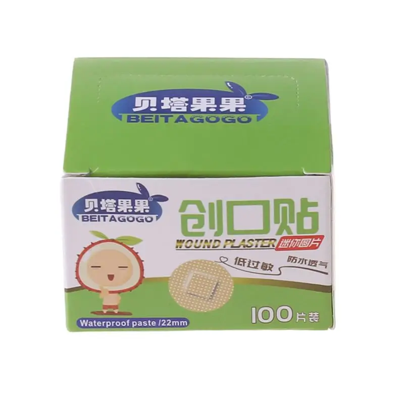 

100 шт., одноразовые медицинские пластыри для ран