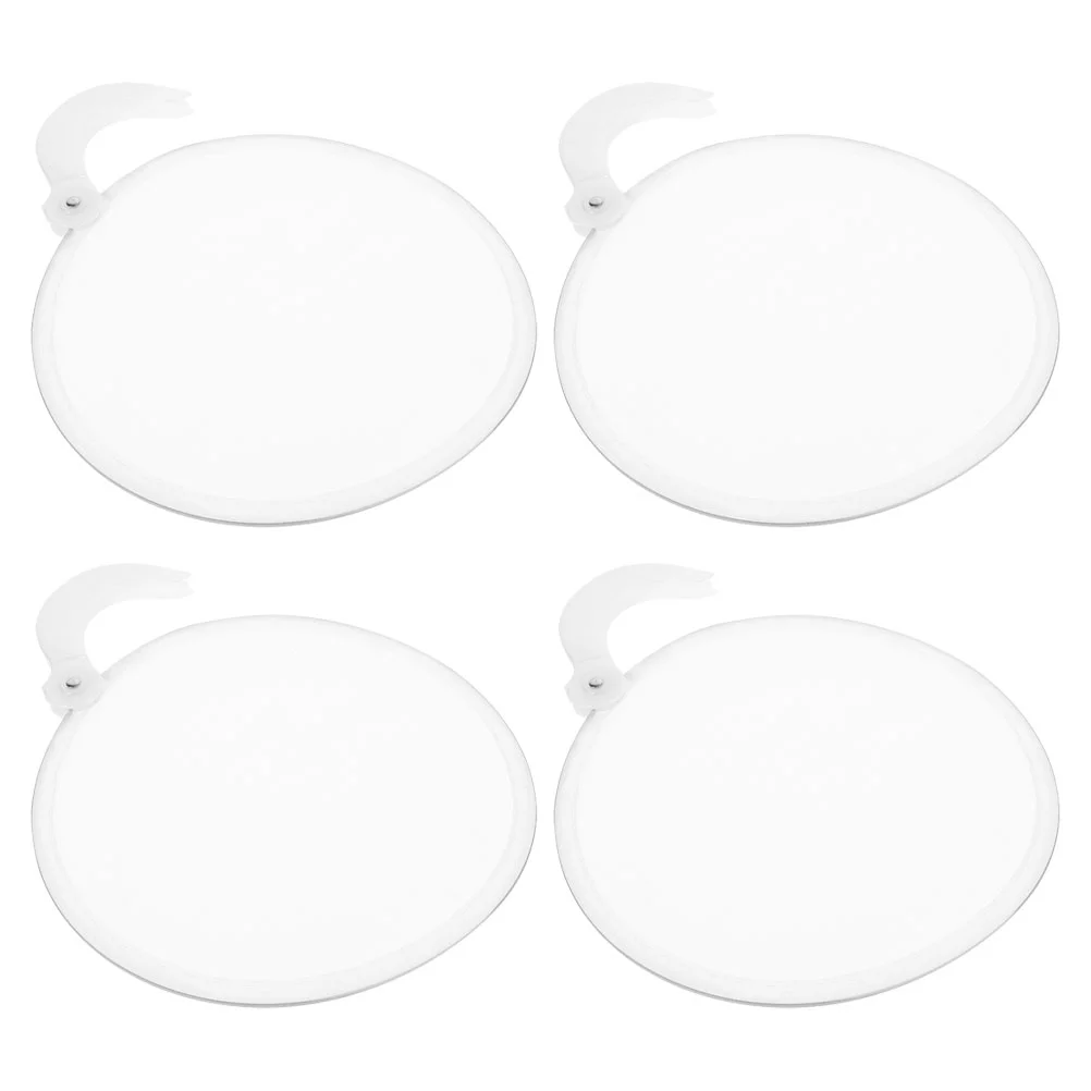 

4 Pcs Handheld Folding Fan Child Mini Portable Plastic Foldable Fans Performance