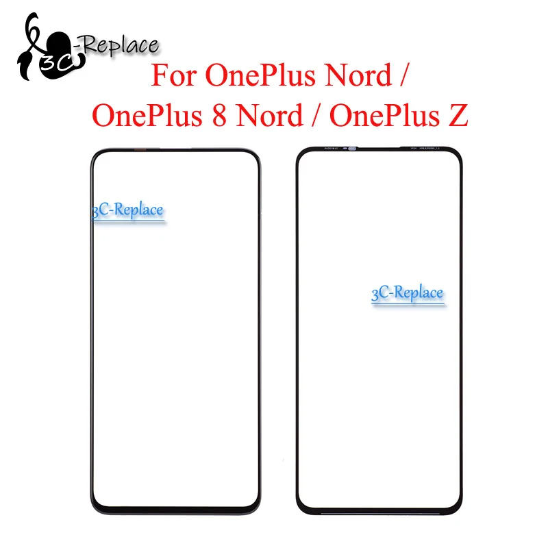 Переднее Сенсорное стекло для OnePlus Nord / One Plus 8 NORD 5G Z AC2001 AC2003 замена внешнего