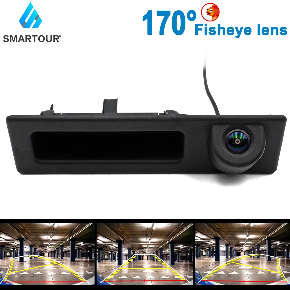 

Trunk Handle CCD Fisheye Car Rear View Camera For BMW 2 3 5 7 Series X1 X3 X4 X5 F30 F32 F36 F10 F11 F25 F48 Parking Reverse